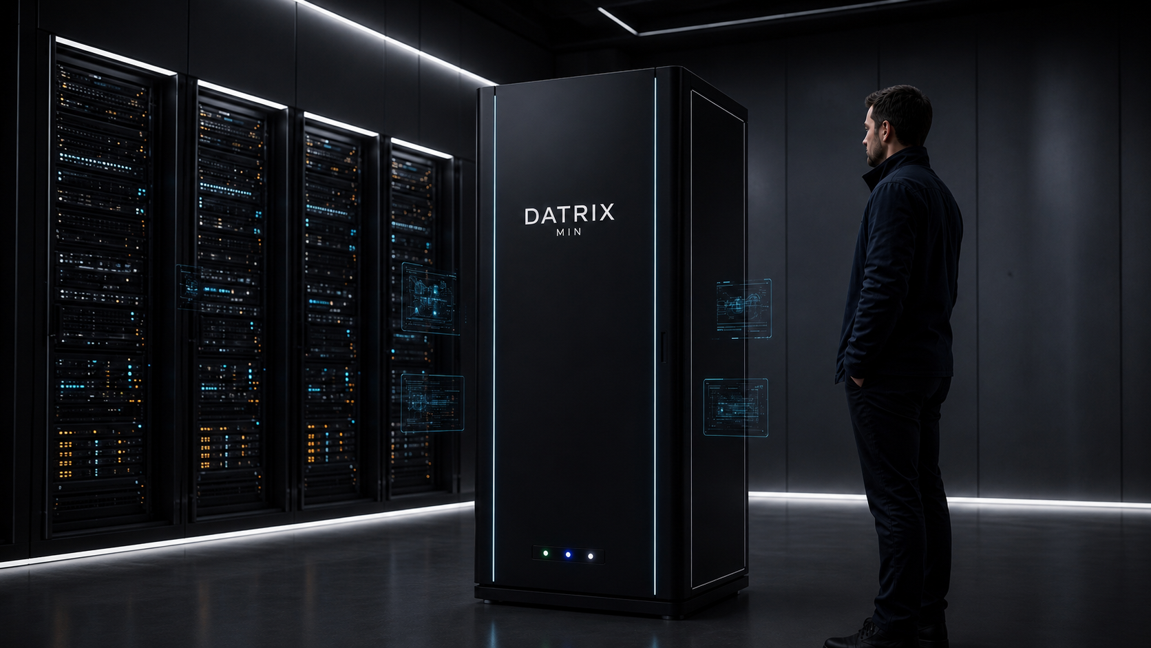 Data Box / IT Rack DATRIX MIN — compact enclosure close-up