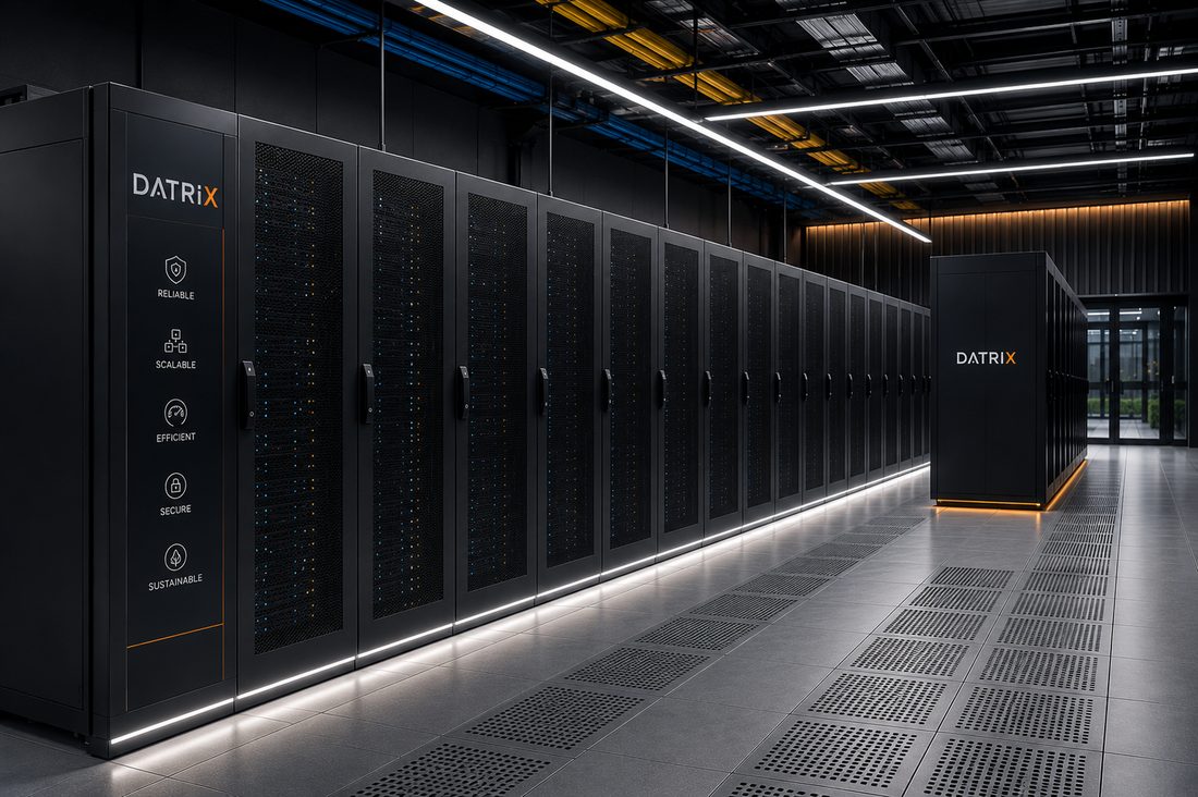 Data Box / IT Rack DATRIX — row of server racks